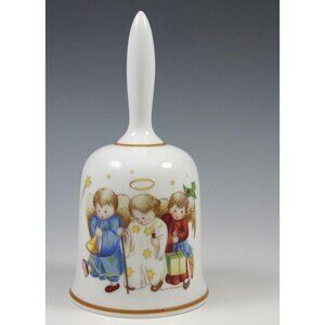Heavenly Trio 1978 Christmas Bell - Berta Hummel - Schmid  West Germany